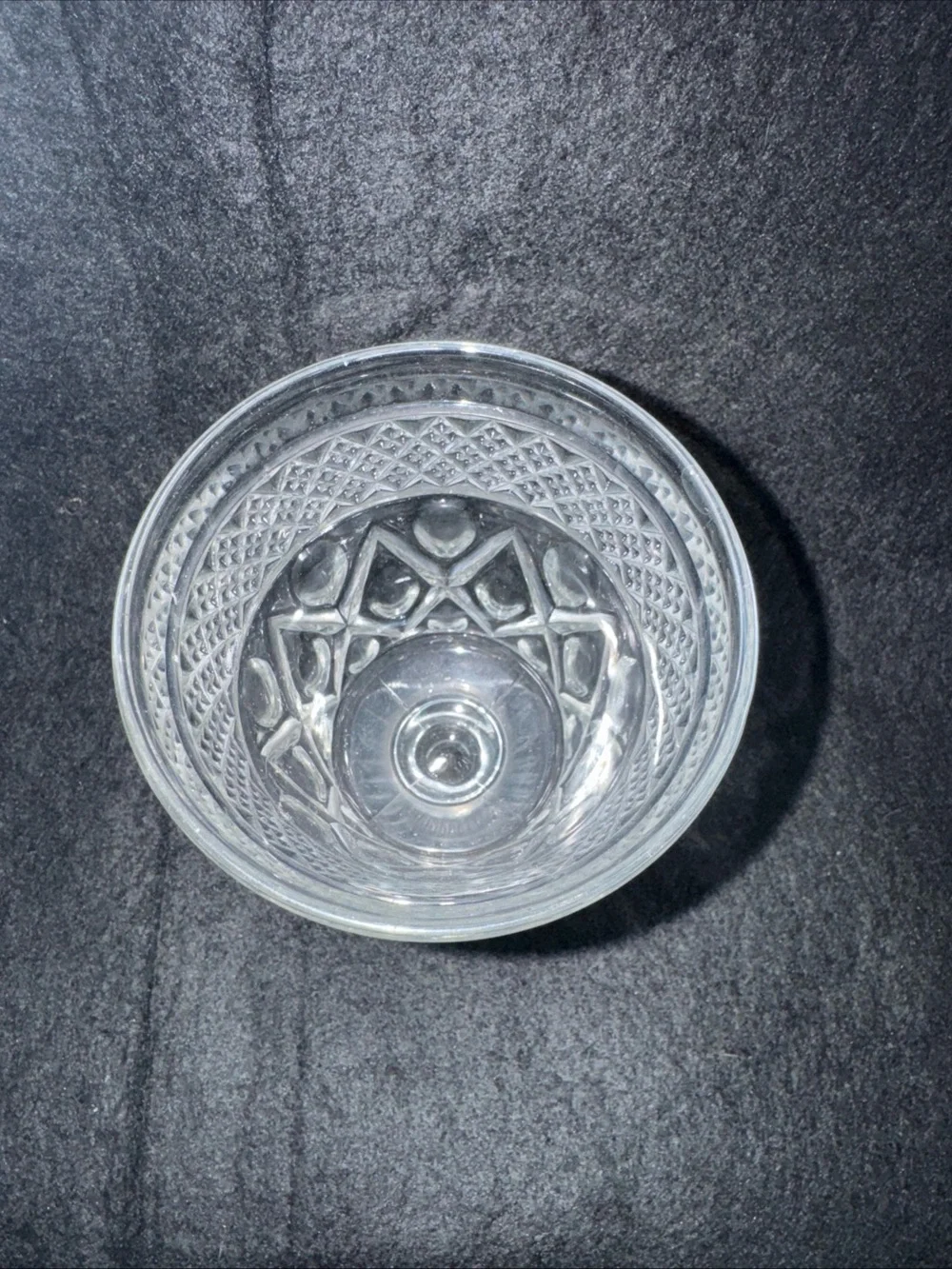 Vintage Imperial Glass Cape Cod Water Wine Goblet 6.5